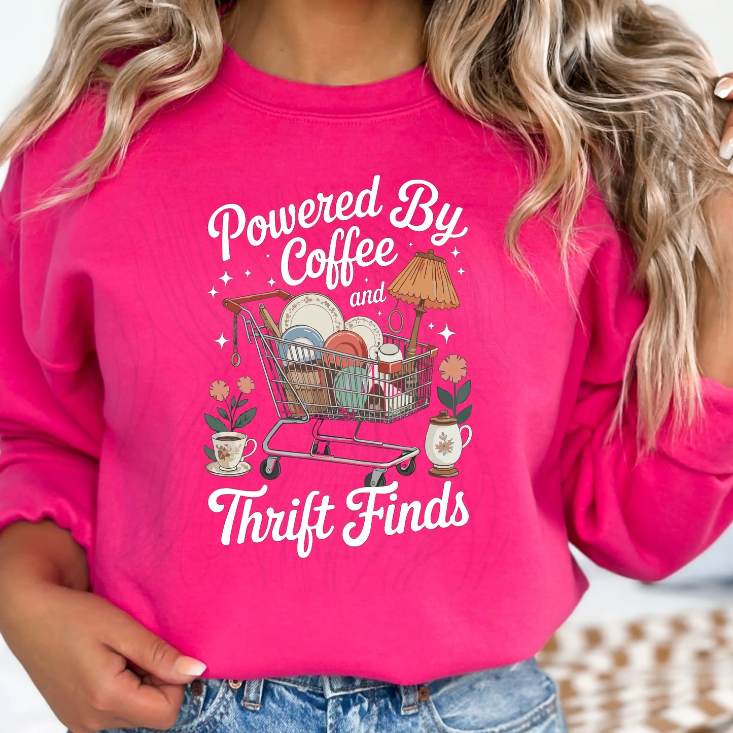Powered by Coffee and Thrift Finds