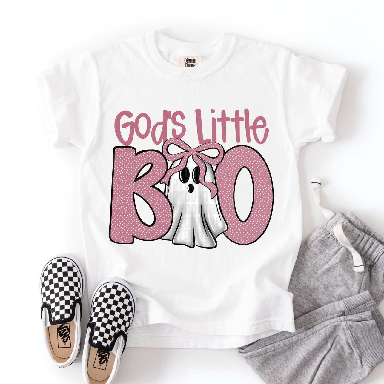 Youth God’s Little Boo Pink with White Dots (SDD)