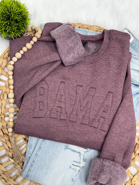 Raggy Embroidered Sweatshirt