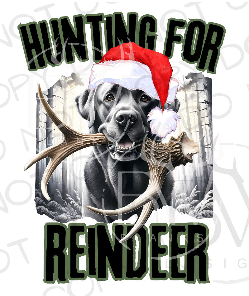 Youth Hunting For Reindeer Black Lab(E)