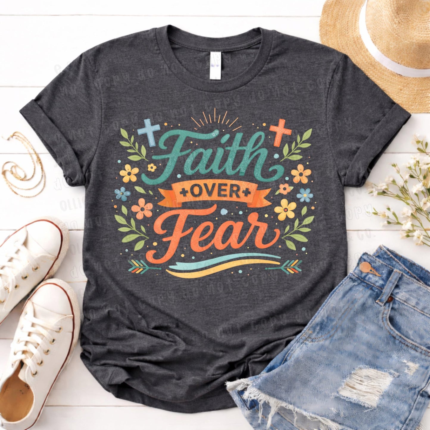 Colorful Faith Over Fear