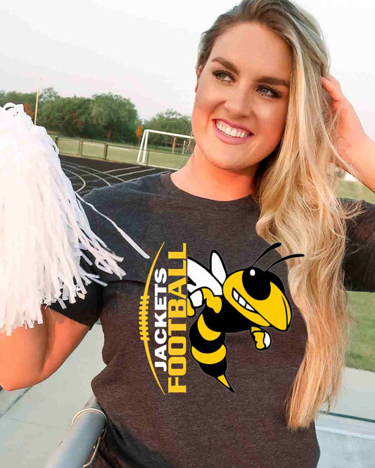 Yellow Jackets Words and Bee (RG)