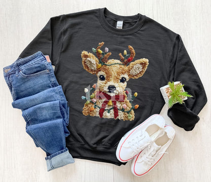 Plush Christmas Deer (TKM)