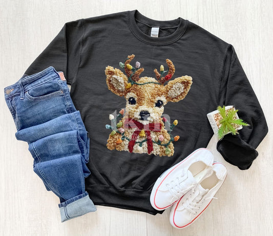 Plush Christmas Deer (TKM)