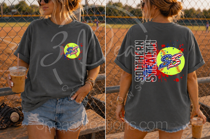 Stealth Splatter Front Back