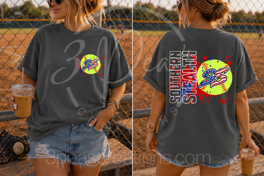 Stealth Splatter Front Back