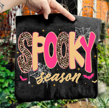 Spooky Season Leopard Pink/Gold (E)