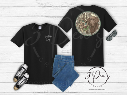Youth Choc Lab with Ducks Hanging Southern Boy