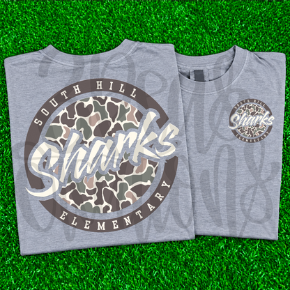 Sharks Razorback Camo