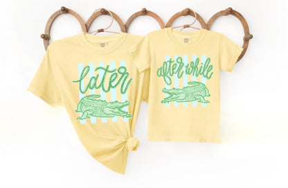 Later Gator After While Croc w/Stripes