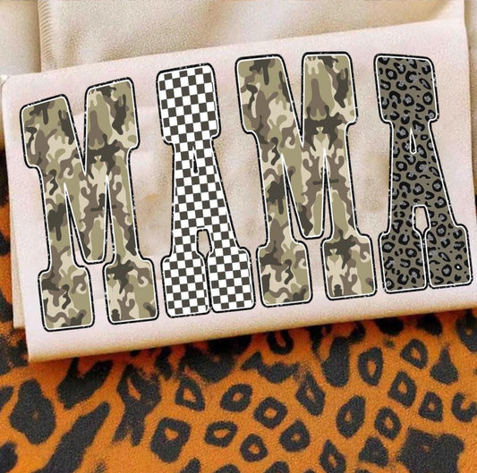 Mama Camo Checkered (E)