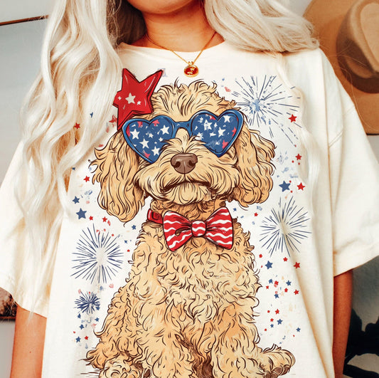 Patriotic Goldendoodle (E)