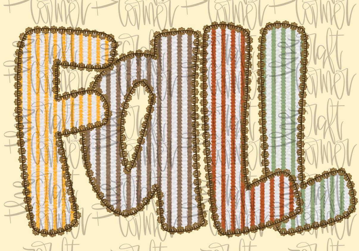 Fall Seersucker without Bow