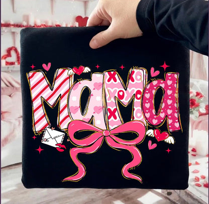Mama Valentines with Bow