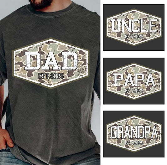 Camo Titles (Dad, Papa, etc)