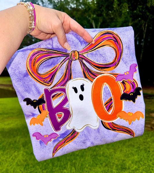 Boo with Bow and Ghost