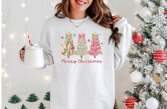 Merry Christmas Pink Gold