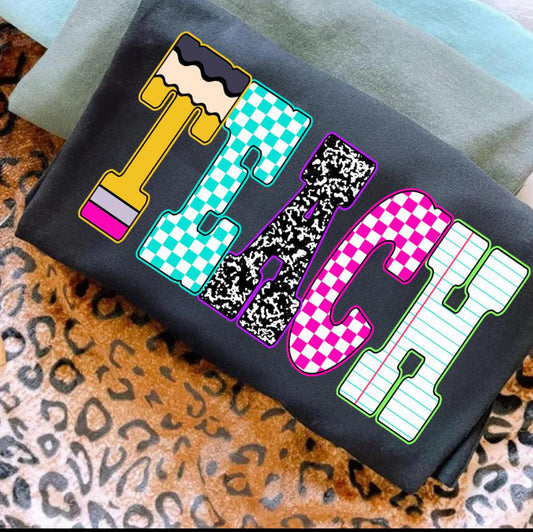Teach Block Letters