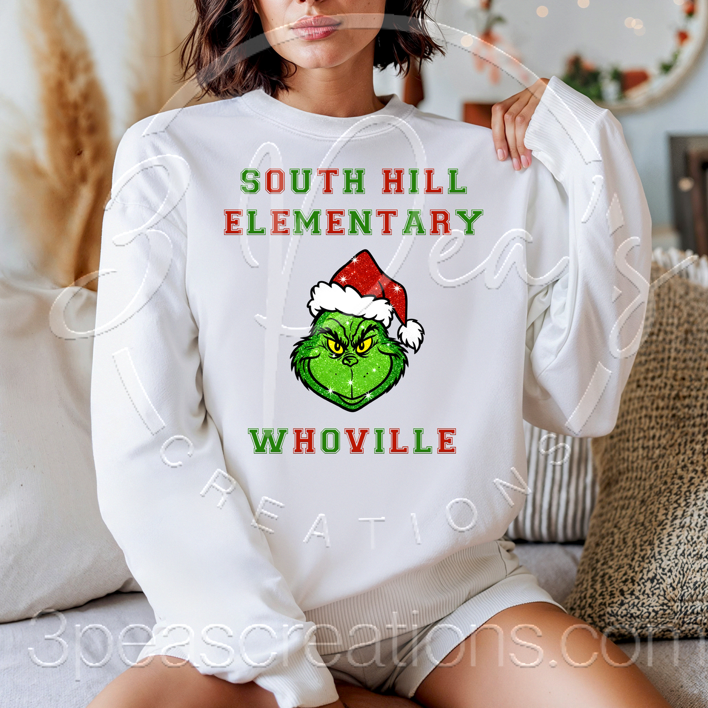 Youth Grinch Face SHE Whoville