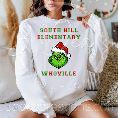 Youth Grinch Face SHE Whoville