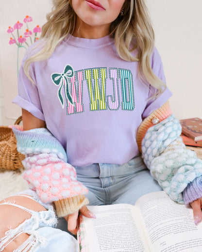 WWJD with Bow