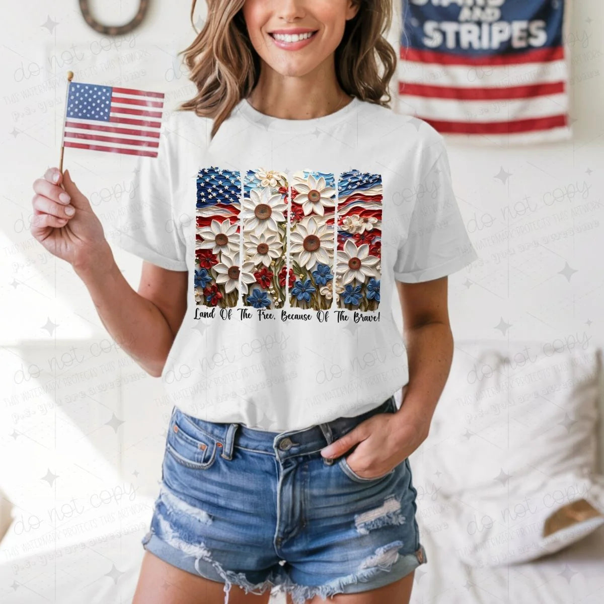 Land of the Free Brushstrokes (OC)