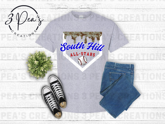 Youth Camo South Hill All-Stars Drip