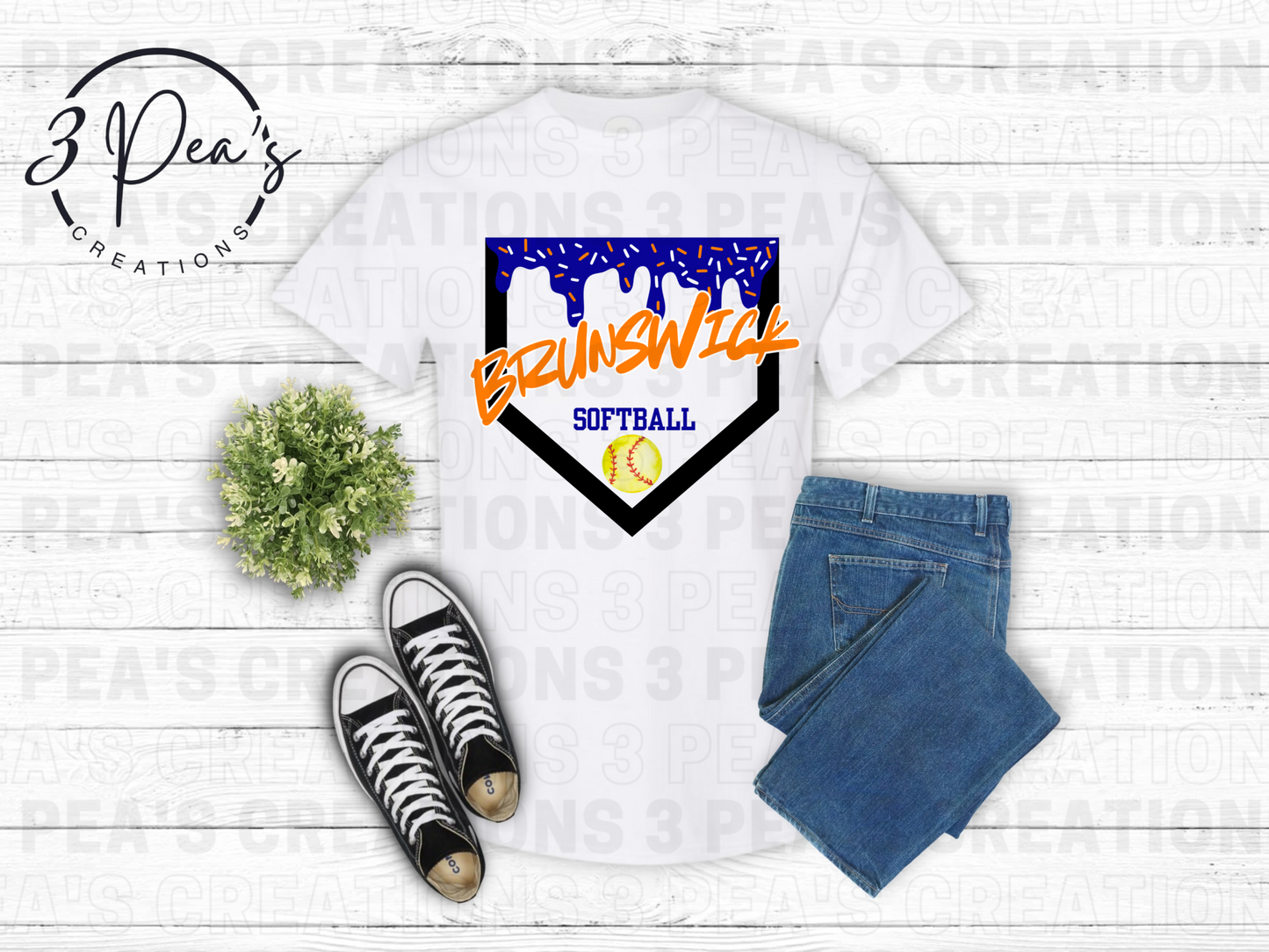 Youth Brunswick Softball Drip