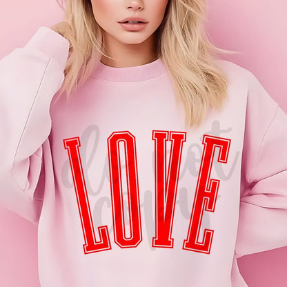 Love Block Lettering