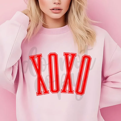 XOXO Block Lettering