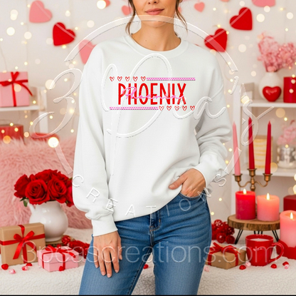 Phoenix Checkered Hearts