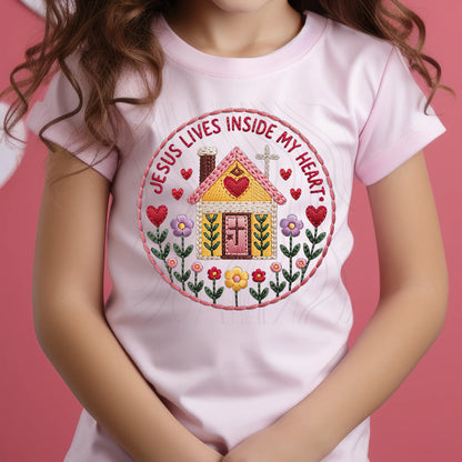 Toddler Jesus Lives In My Heart