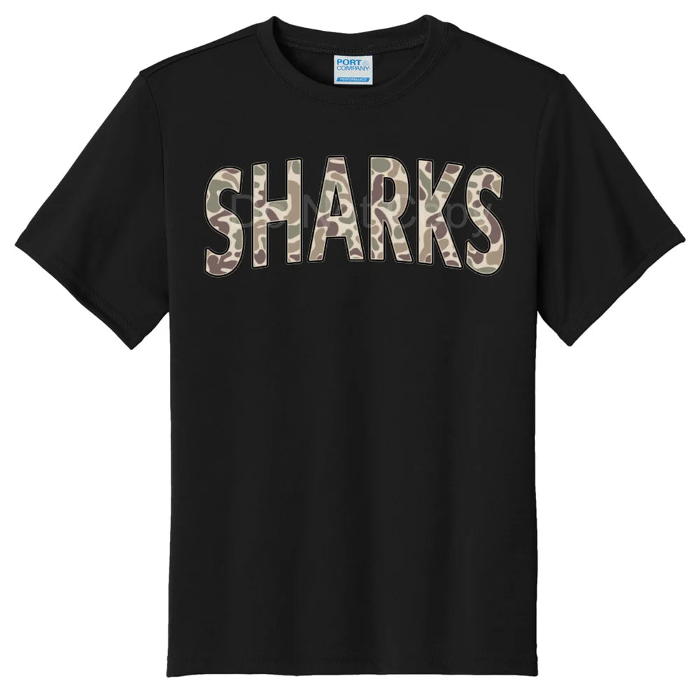 Youth Sharks Camo