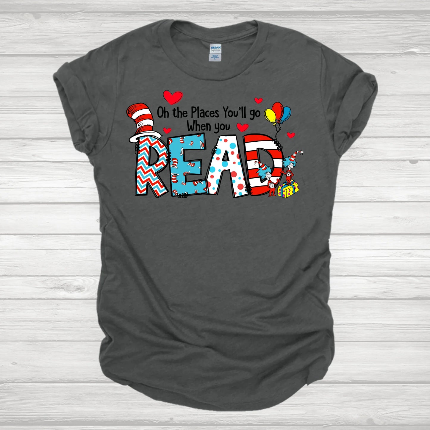 Oh The Places You Will Go When You Read