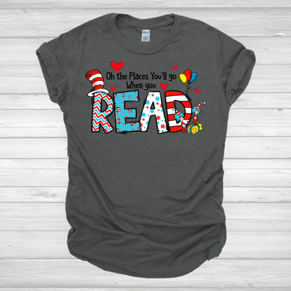 Oh The Places You Will Go When You Read