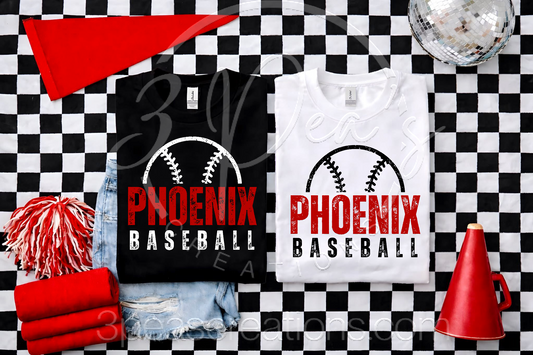 Phoenix Distressed Baseball