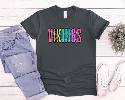 BA Vikings Colorful Words