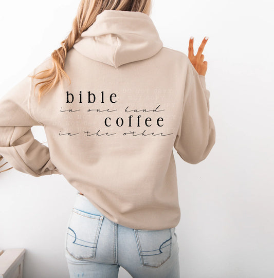 Bible In One Hand Coffee In The Other