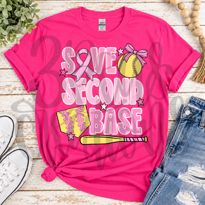 Save Second Base Softball