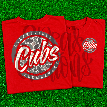 Youth Clarksville Cubs Razorback Camo