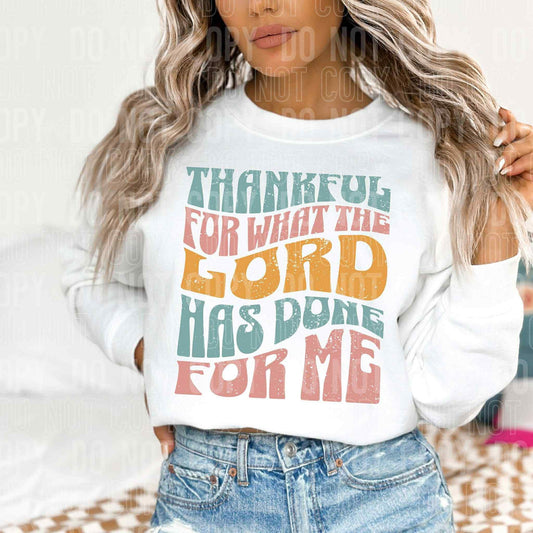 Thankful For What God Has Done for Me (DEC)