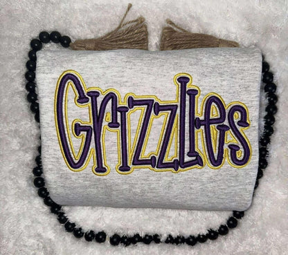 Puff Embroidery Sweatshirt
