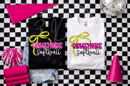 Crushers Softball Bow
