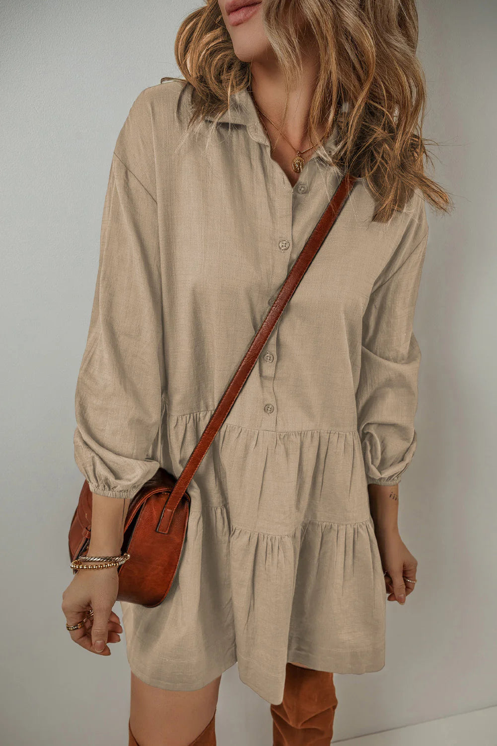 Puff Sleeve Dress