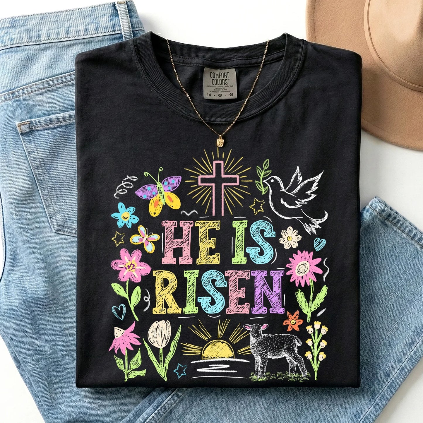 He is Risen Doodle