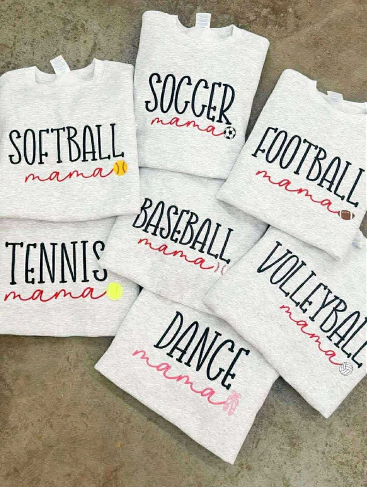 Embroidered Sports Titles