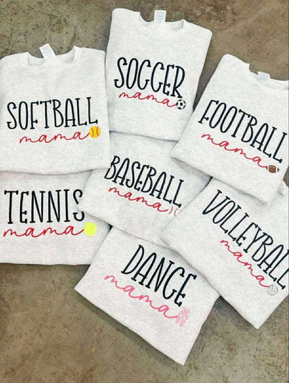 Embroidered Sports Titles