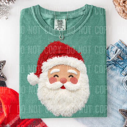 Faux Yarn Realistic Santa