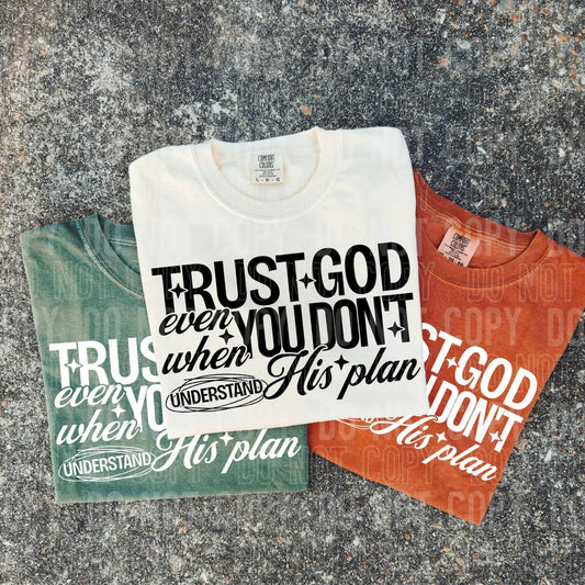 Trust God Even When You Don’t Understand His Plan