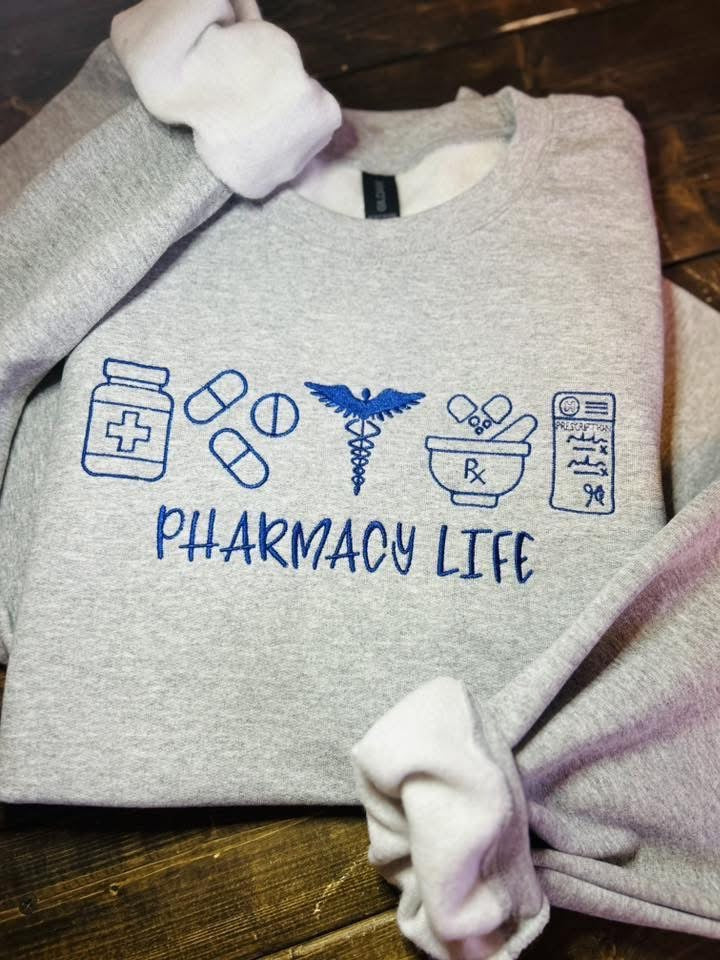 Embroidered Occupation Sweatshirts